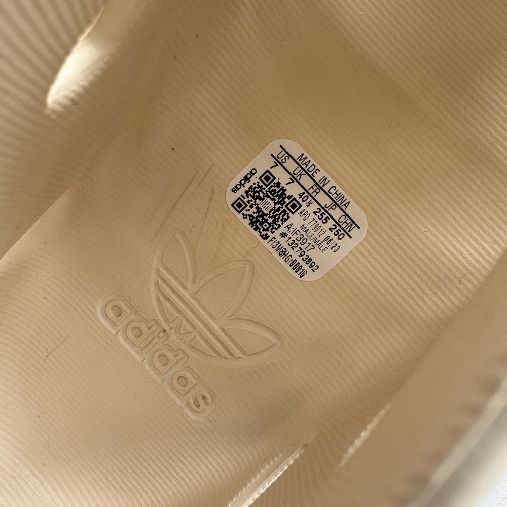 Adidas Originals Adifom Supernova Sandal Shoes Slip On Wonder White IF3917 Men 7 - Picture 5 of 15